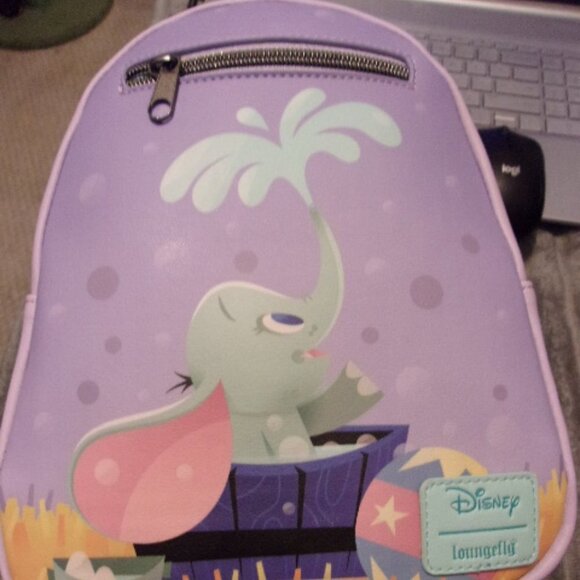 Loungefly Disney\'s Dumbo Mini Backpack new main image 4